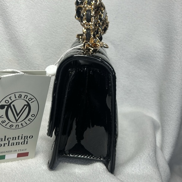 Valentino Orlandi Quilted Purse with Hard handle. - Picture 10 of 14